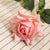 Soga 12pcs Artificial Silk Flower Fake Rose Bouquet Table Decor Pink