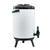 Soga 8 X 18 L Stainless Steel Insulated Milk Tea Barrel Hot And Cold Beverage Dispenser Container With Faucet White