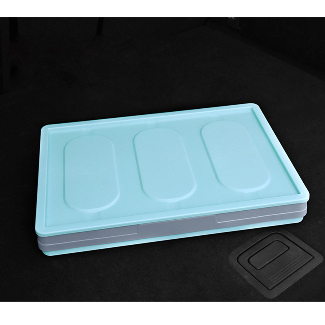 Soga 2 X 30 L Collapsible Car Trunk Storage Multifunctional Foldable Box Blue