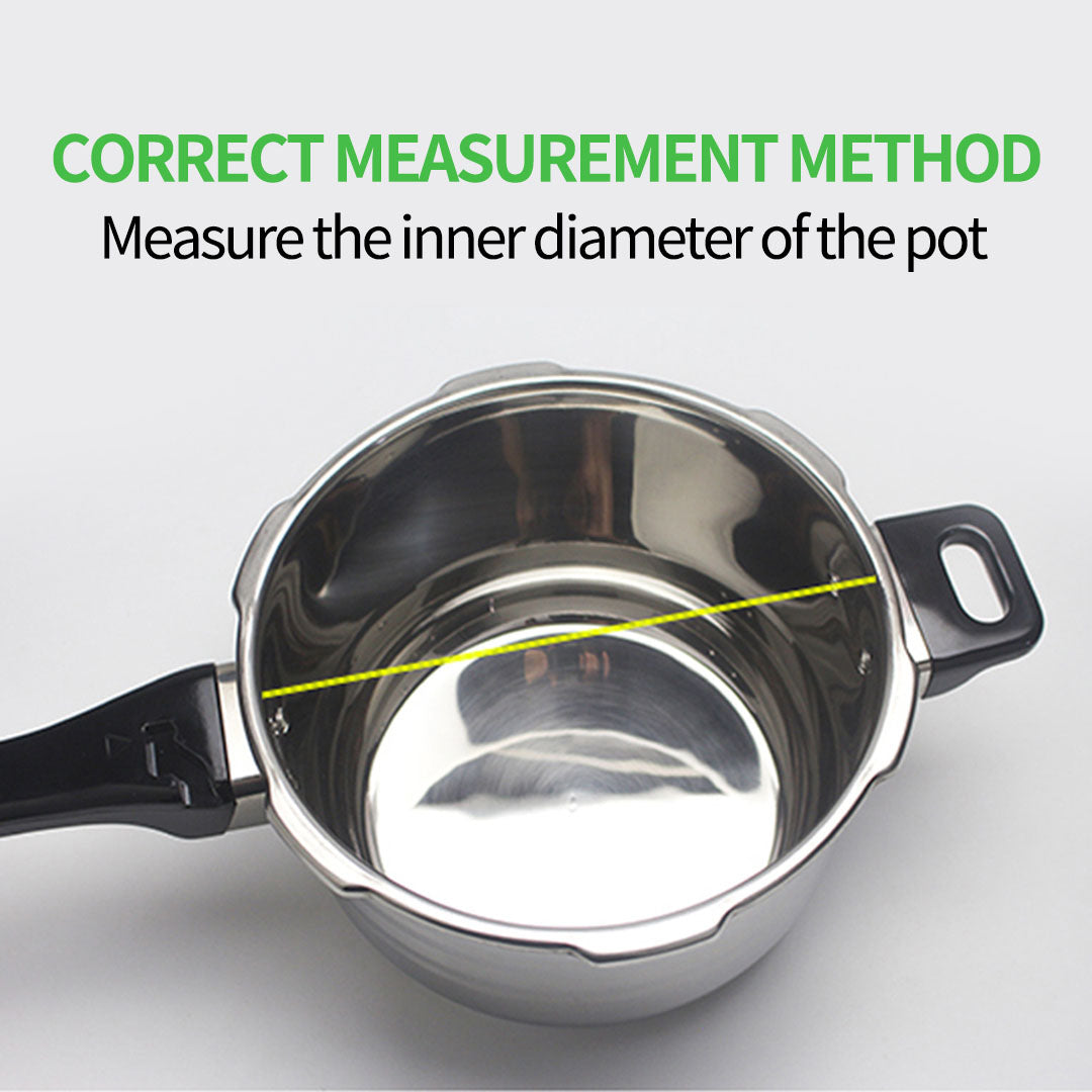 2 X Silicone 3 L Pressure Cooker Rubber Seal Ring Replacement Spare Parts