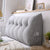 Soga 4 X 150cm Silver Triangular Wedge Bed Pillow Headboard Backrest Bedside Tatami Cushion Home Decor