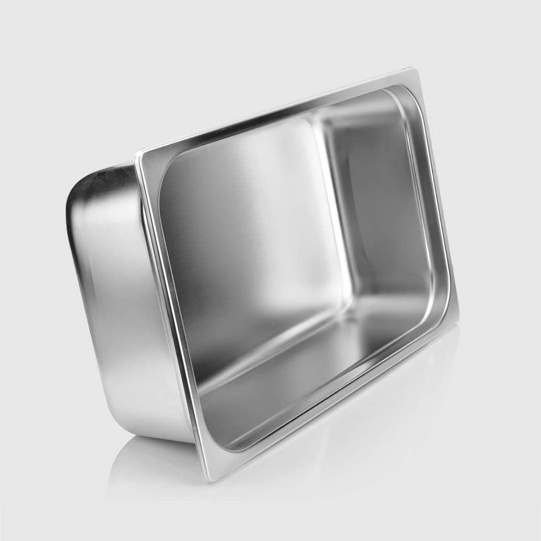 Soga 4 X Gastronorm Gn Pan Full Size 1/1 Gn Pan 15cm Deep Stainless Steel Tray With Lid