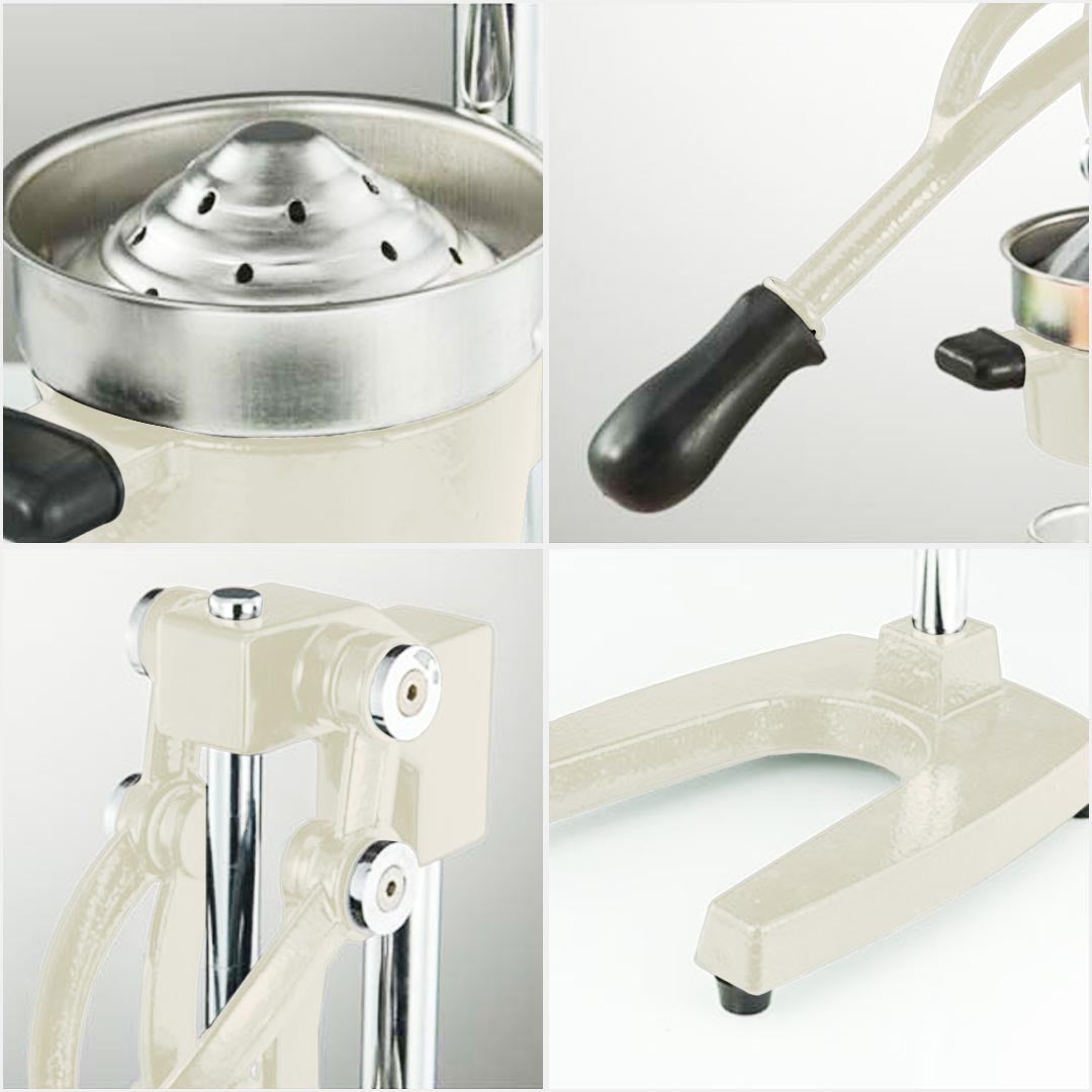 Soga Commercial Manual Juicer Hand Press Juice Extractor Squeezer Orange Citrus White