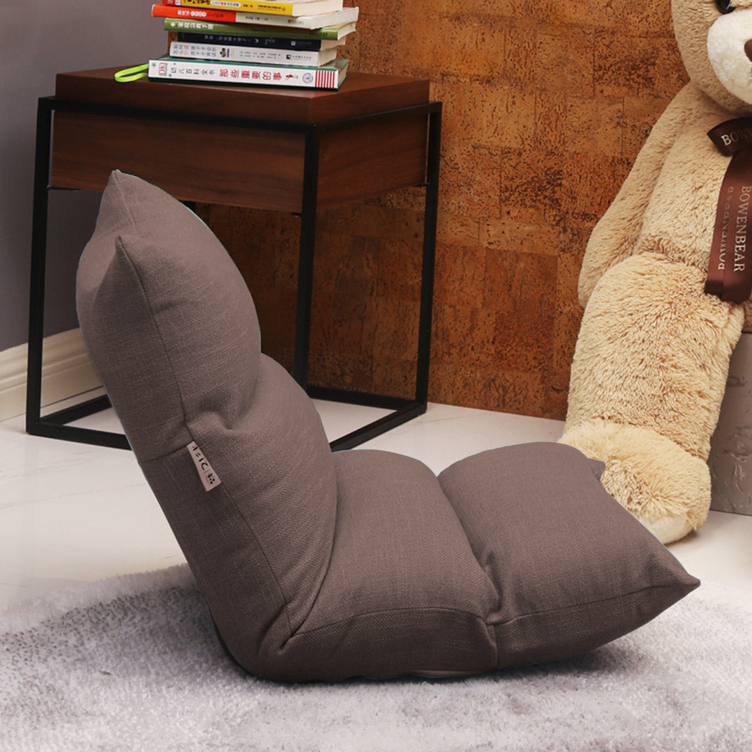 Soga Lounge Floor Recliner Adjustable Lazy Sofa Bed Folding Game Chair Coffee