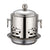 Soga 4 X Stainless Steel Mini Asian Buffet Hot Pot Single Person Shabu Alcohol Stove Burner With Lid