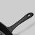 Soga 26cm Square Ribbed Cast Iron Frying Pan Skillet Steak Sizzle Platter With Handle