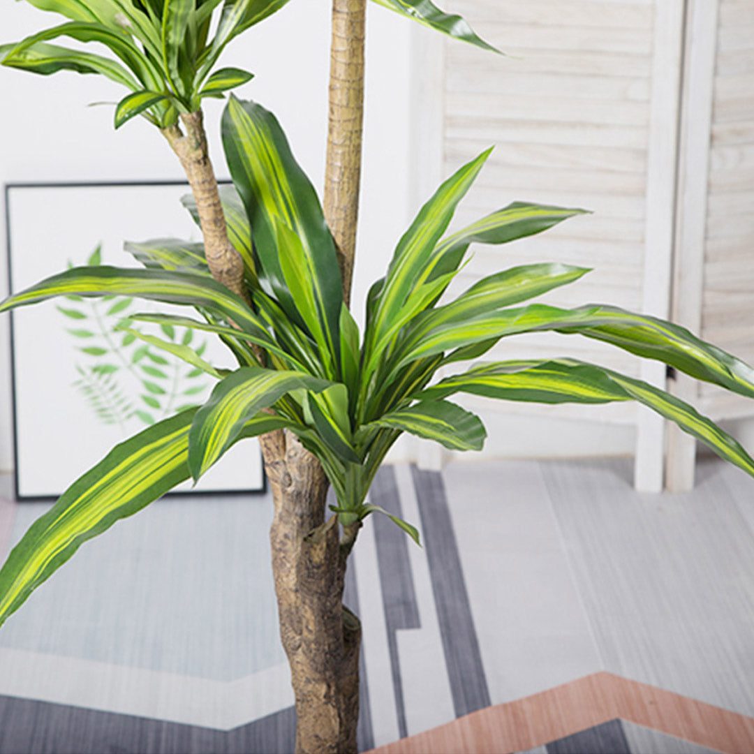 Soga 4 X 180cm Green Artificial Indoor Brazlian Iron Tree Fake Plant Decorative 4 Heads