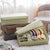 2X Green Flip Top Underwear Storage Box Foldable Wardrobe Partition Drawer Home Organiser