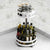 2 Tier Steel White Round Rotating Multi-Function Kitchen Portable Storage Spice Seasoning Kitchen Countertop Organiser Shelf