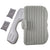 Grey Stripe Inflatable Car Mattress Portable Camping Rest Air Bed Travel Compact Sleeping Kit Essentials