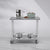 100cm Commercial Catering Kitchen Stainless Steel Prep Work Bench Table with Wheels