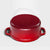 Soga 2 X Cast Iron 24cm Enamel Porcelain Stewpot Casserole Stew Cooking Pot With Lid Red