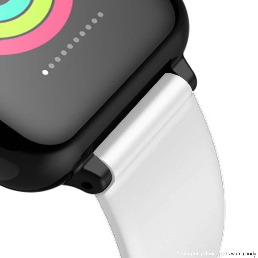 Soga Smart Sport Watch Model B57 C Compatible Wristband Replacement Bracelet Strap White