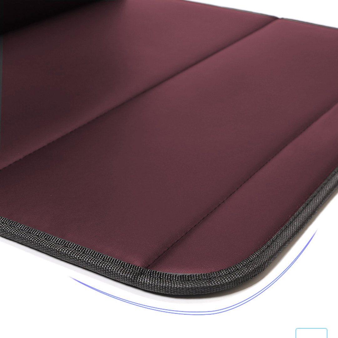 Soga 4 X Leather Car Boot Collapsible Foldable Trunk Cargo Organizer Portable Storage Box Red Small