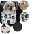 Soga 2 X Car Central Control Nest Pet Safety Travel Bed Dog Kennel Portable Washable Pet Bag White
