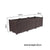 Soga 2 X 120cm Raised Planter Box Vegetable Herb Flower Outdoor Plastic Plants Garden Bed Deepen