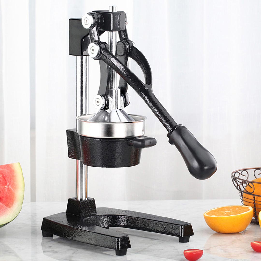 Soga 2 X Commercial Manual Juicer Hand Press Juice Extractor Squeezer Orange Citrus Matte Black