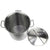 Soga Stock Pot 98 L Top Grade Thick Stainless Steel Stockpot 18/10