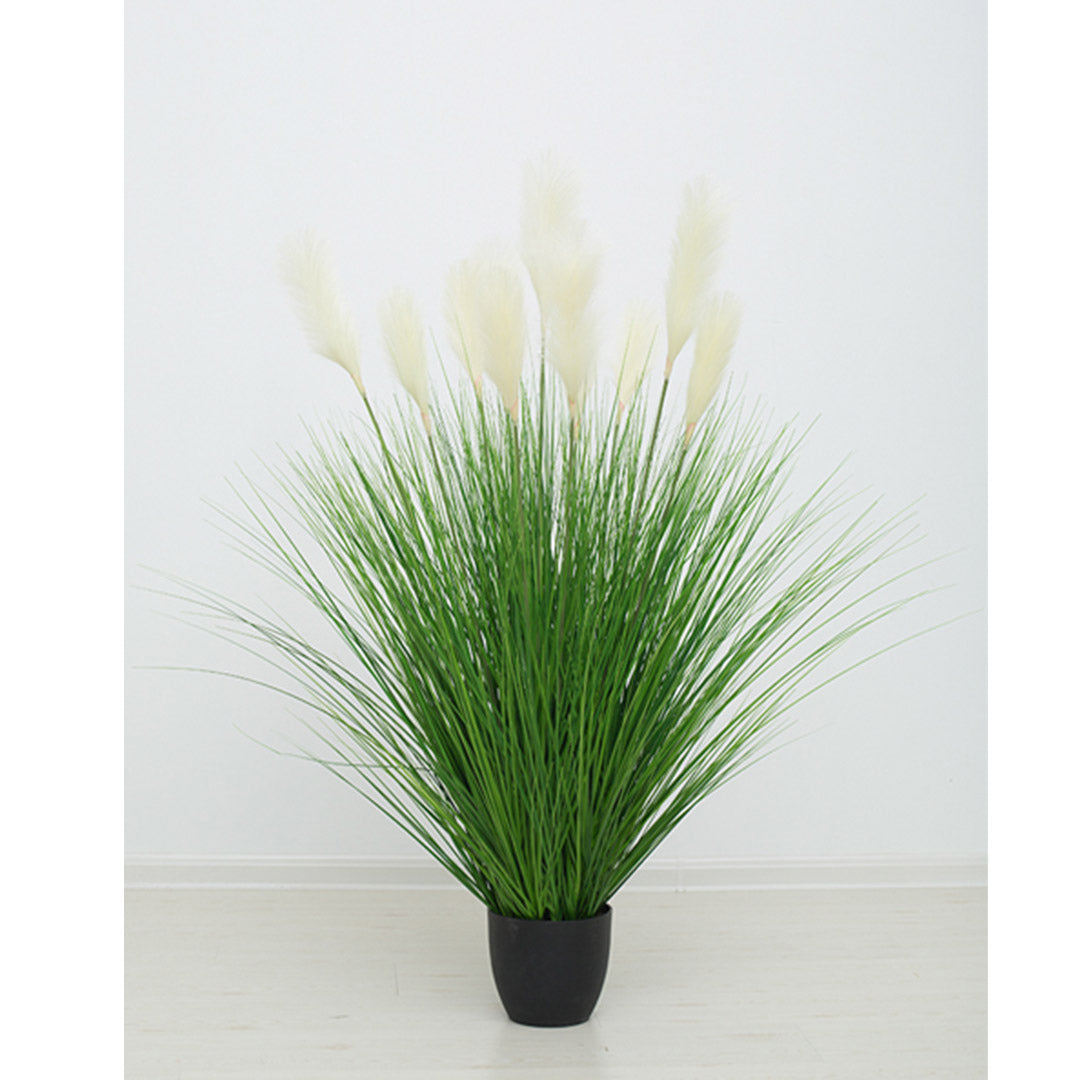 Soga 2 X 110cm Artificial Indoor Potted Reed Bulrush Grass Tree Fake Plant Simulation Decorative