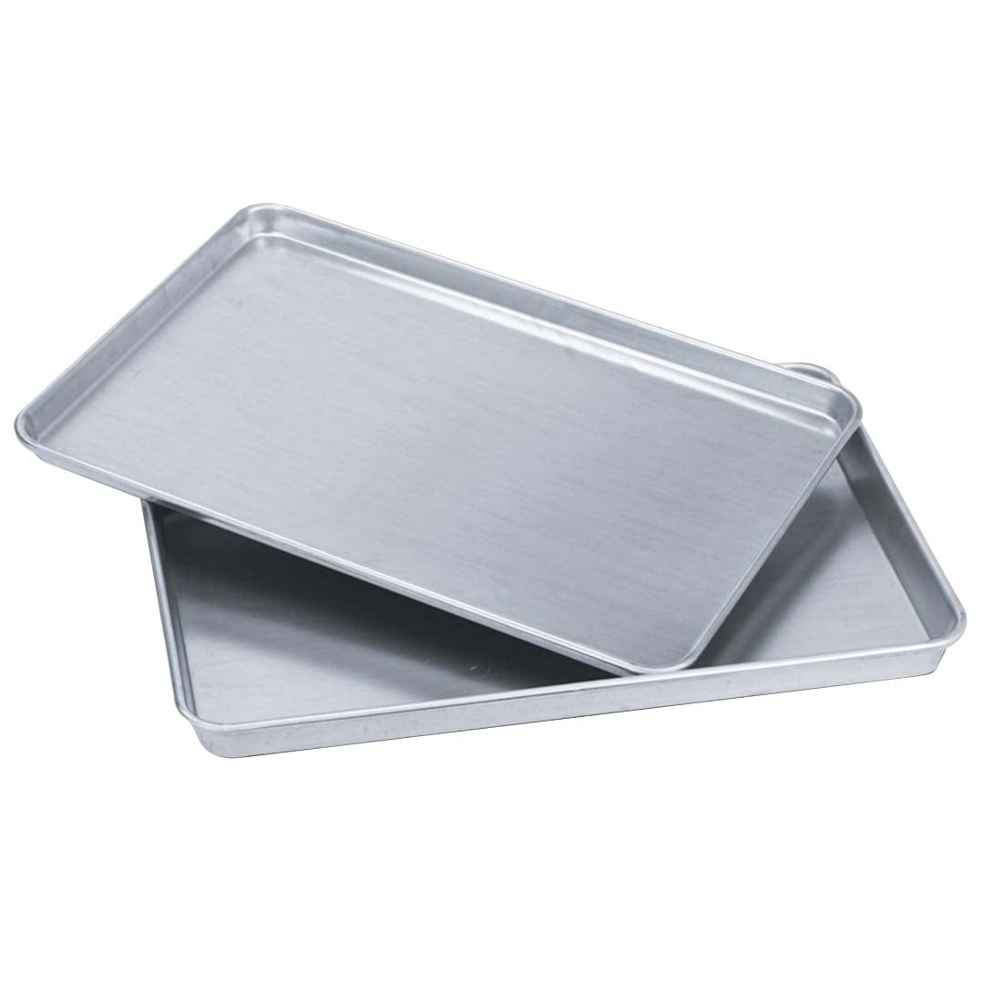 Soga 10 X Aluminium Oven Baking Pan Cooking Tray For Baker Gastronorm 60*40*5cm