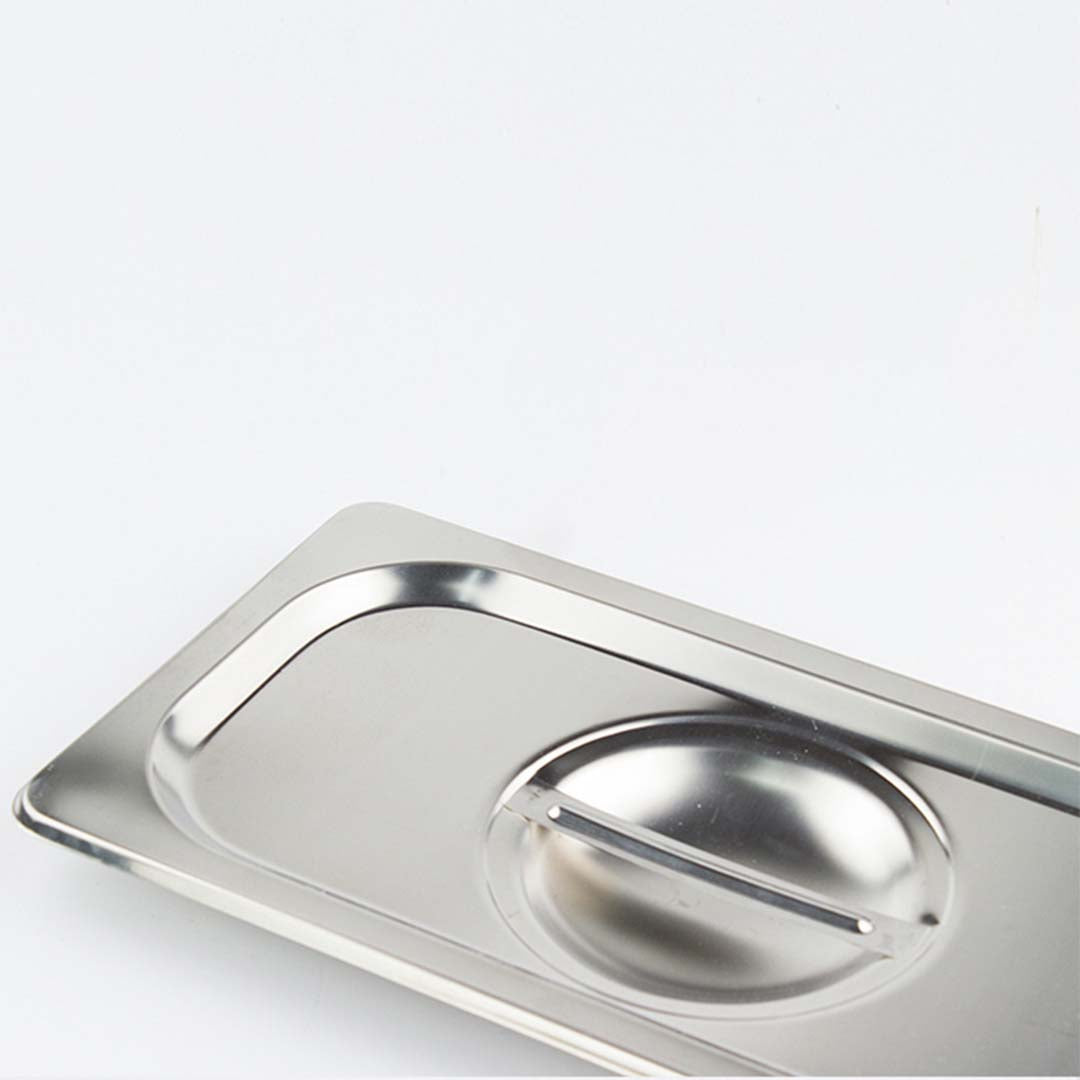 Soga 2 X Gastronorm Gn Pan Lid Full Size 1/2 Stainless Steel Tray Top Cover