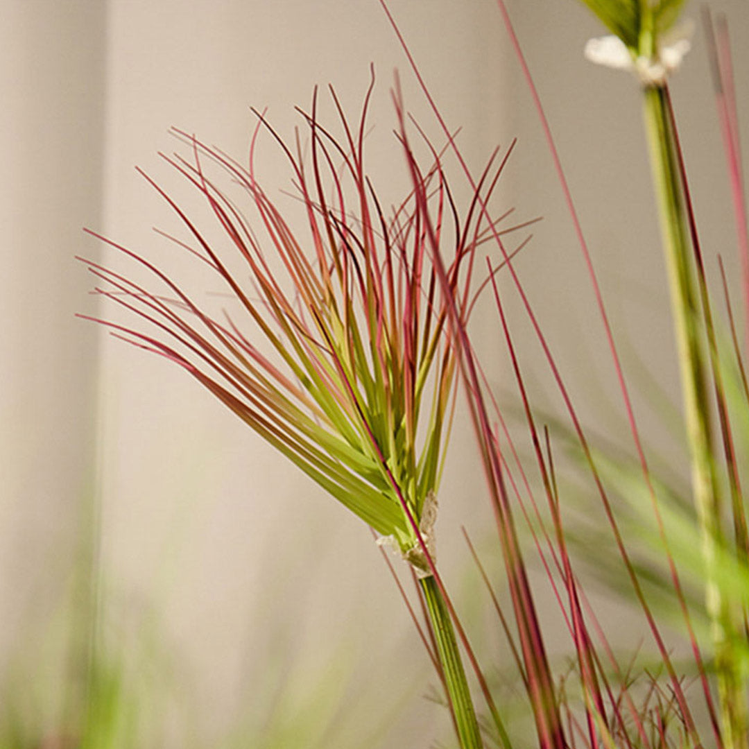 Soga 150cm Purple Red Artificial Indoor Potted Papyrus Plant Tree Fake Simulation Decorative