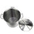 Soga Stock Pot 71 L Top Grade Thick Stainless Steel Stockpot 18/10