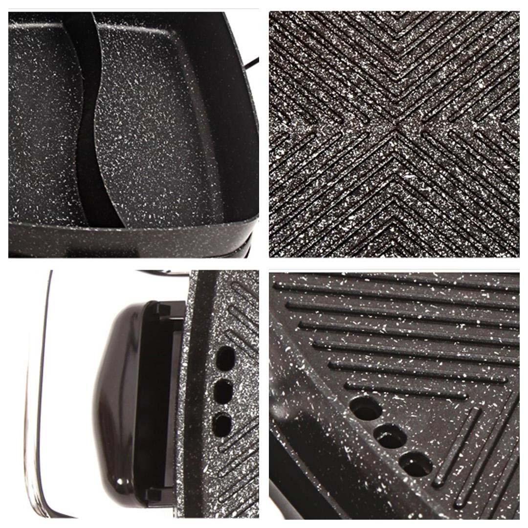 Soga 2 In 1 Electric Bbq Grill Teppanyaki And Steamboat Hotpot Asian Hot Pot