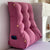 Soga 2 X 60cm Magenta Triangular Wedge Lumbar Pillow Headboard Backrest Sofa Bed Cushion Home Decor