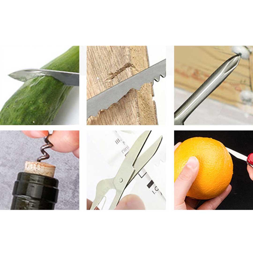 Soga Multi Function Army Knife Tool Swiss Style 103