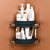 Soga Green 360 Degree Wall Mounted Rotating Bathroom Organiser Corner Vanity Rack Toilet Adhesive Storage Shelf
