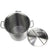 Soga Stock Pot 17 L Top Grade Thick Stainless Steel Stockpot 18/10