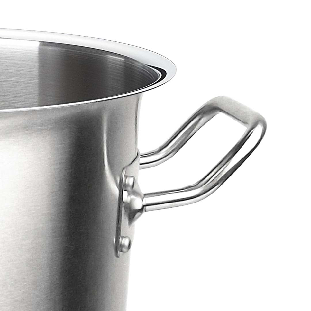 Soga Stock Pot 130 L Top Grade Thick Stainless Steel Stockpot 18/10 Without Lid