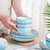 Soga Blue Japanese Style Ceramic Dinnerware Crockery Soup Bowl Plate Server Kitchen Home Decor Set Of 8