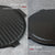 Soga 2 X 30 Cm Round Cast Iron Korean Bbq Grill Plate With Handles And Drip Lip