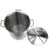 Soga 50 L 18/10 Stainless Steel Stockpot With Perforated Stock Pot Basket Pasta Strainer