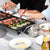 Soga 2 X 48cm Electric Bbq Grill Teppanyaki Tough Non Stick Surface Hot Plate Kitchen 3 5 Person