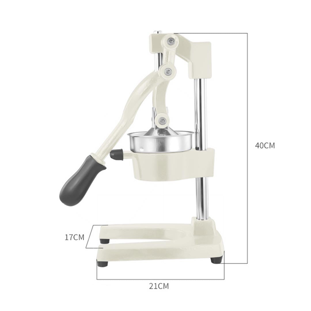 Soga 2 X Commercial Manual Juicer Hand Press Juice Extractor Squeezer Orange Citrus White