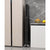 Soga 4 Tier Steel Black Foldable Kitchen Cart Multi Functional Shelves Portable Storage Organizer With Wheels