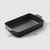 2X 38cm Cast Iron Rectangle Bread Cake Baking Dish Lasagna Roasting Pan