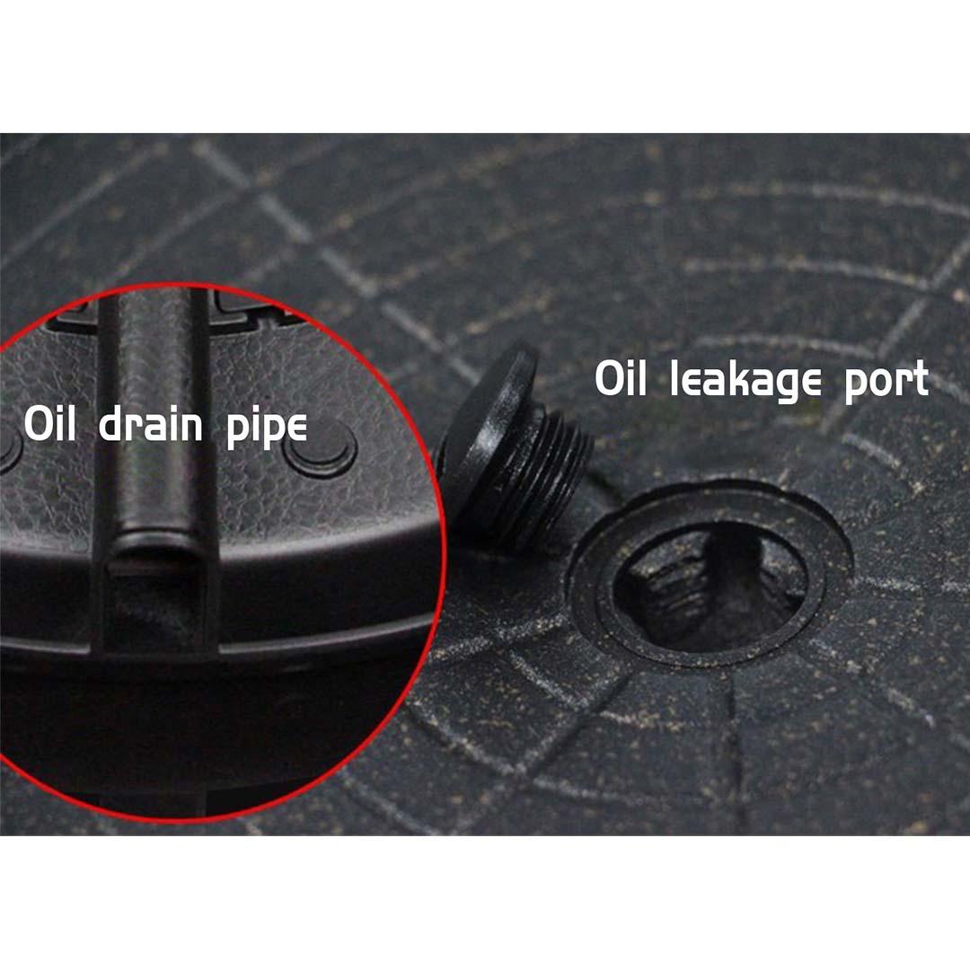 Soga 2 X Portable Korean Bbq Butane Gas Stove Stone Grill Plate Non Stick Coated Round