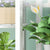 Soga 4 Tier 5 Pots White Round Metal Plant Rack Flowerpot Storage Display Stand Holder Home Garden Decor