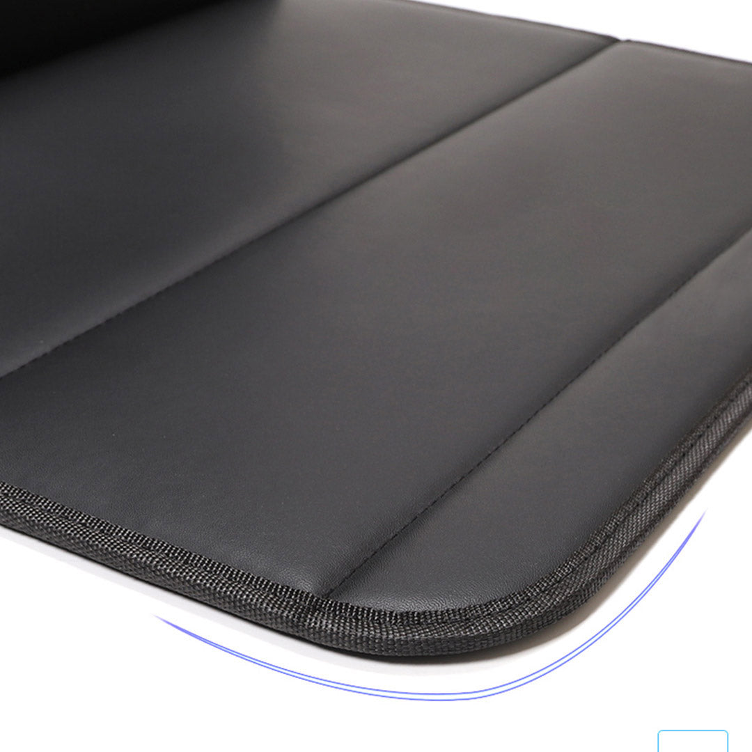 Soga 4 X Leather Car Boot Collapsible Foldable Trunk Cargo Organizer Portable Storage Box Black Medium