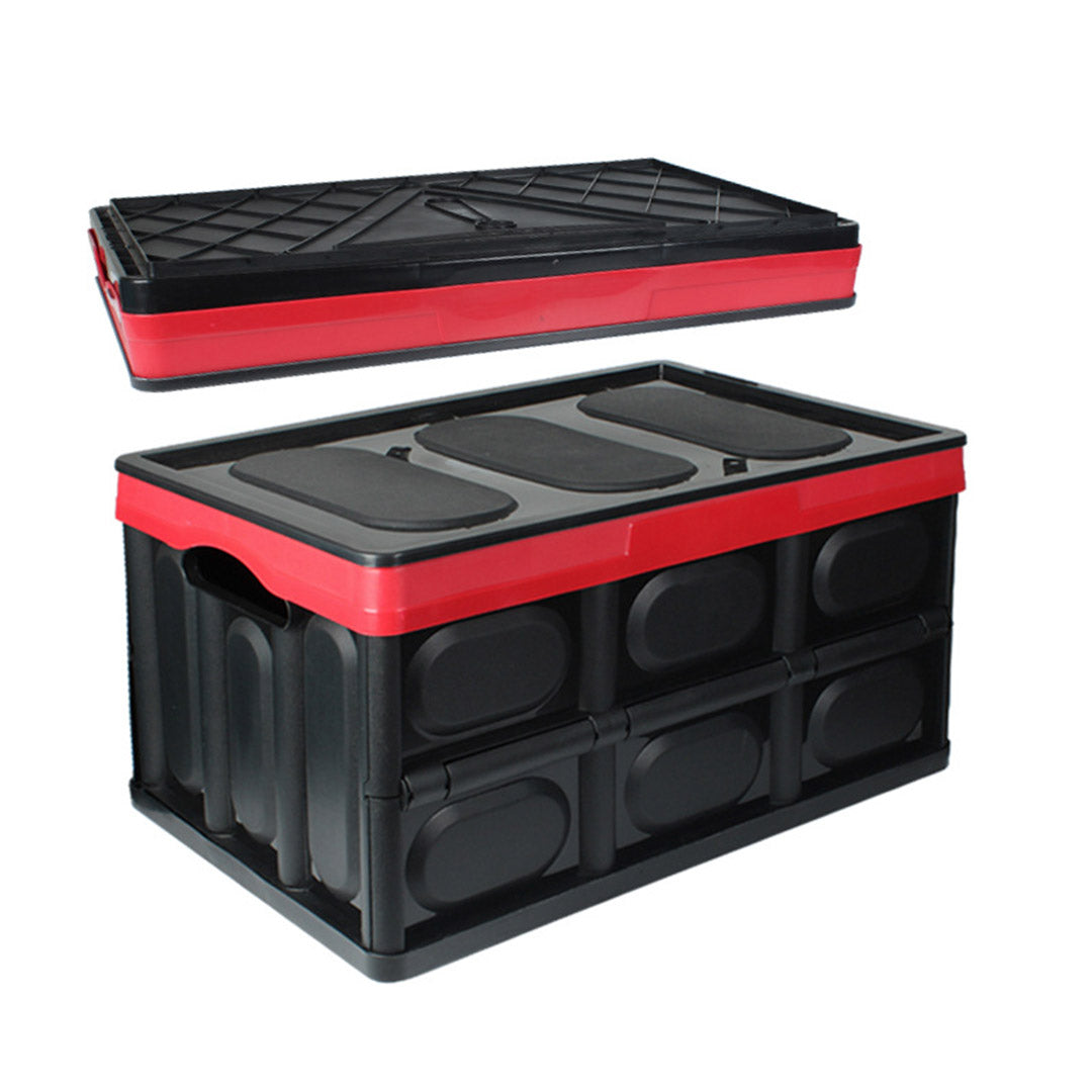 Soga 30 L Collapsible Car Trunk Storage Multifunctional Foldable Box Black