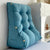 Soga 2 X 60cm Blue Triangular Wedge Lumbar Pillow Headboard Backrest Sofa Bed Cushion Home Decor