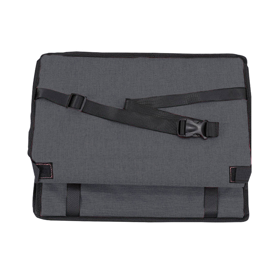 Soga Waterproof Pet Booster Car Seat Breathable Mesh Safety Travel Portable Dog Carrier Bag Black