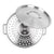 Soga 33 L Stainless Steel Stock Pot With One Steamer Rack Insert Stockpot Tray