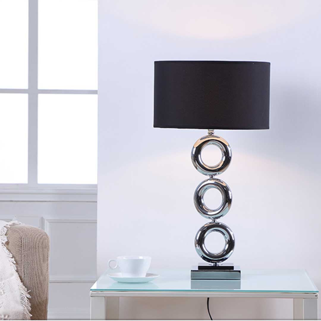 Soga 4 X Simple Industrial Style Table Lamp Metal Base Desk Lamp