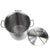 Soga Stock Pot 143 L Top Grade Thick Stainless Steel Stockpot 18/10