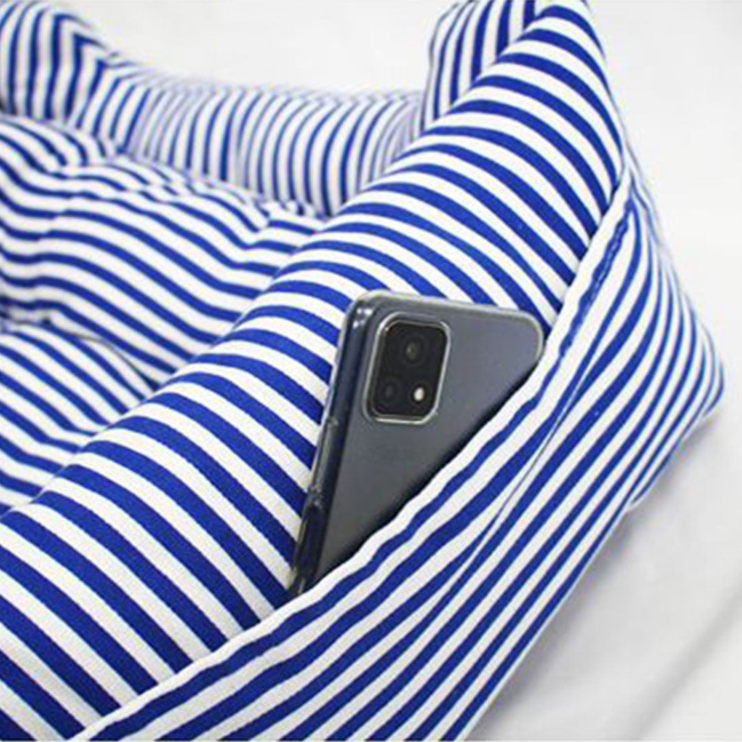 2X Blue Pet Car Seat Sofa Safety Soft Padded Portable Travel Carrier Bed